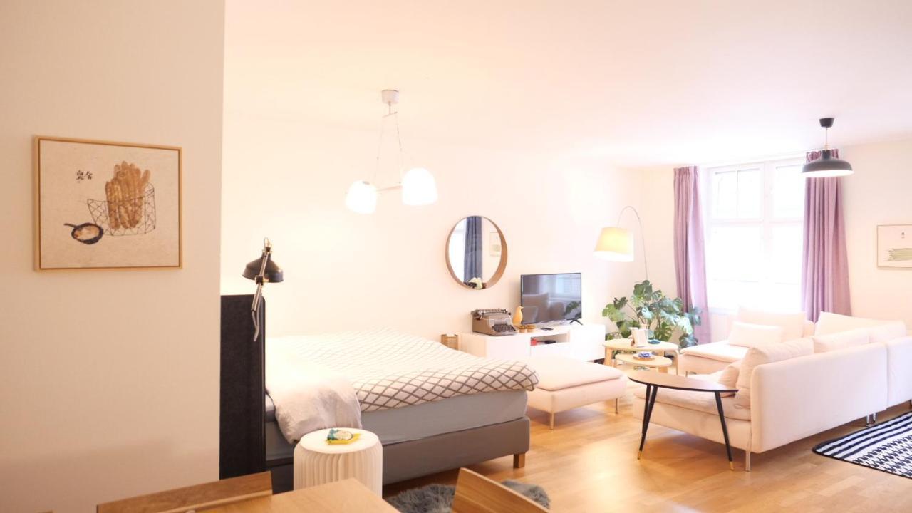 In Swiss Home - Marktplatz Spalenberg Loft バーゼル エクステリア 写真